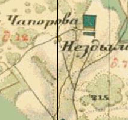 Коп в Тверской области, карта